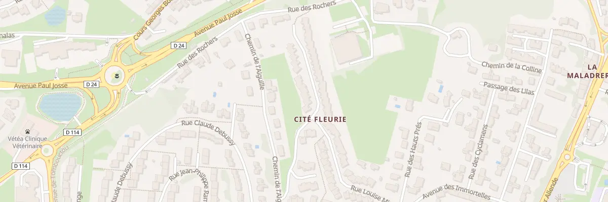 Plan du 31 Rue Louise Michel à Saintes