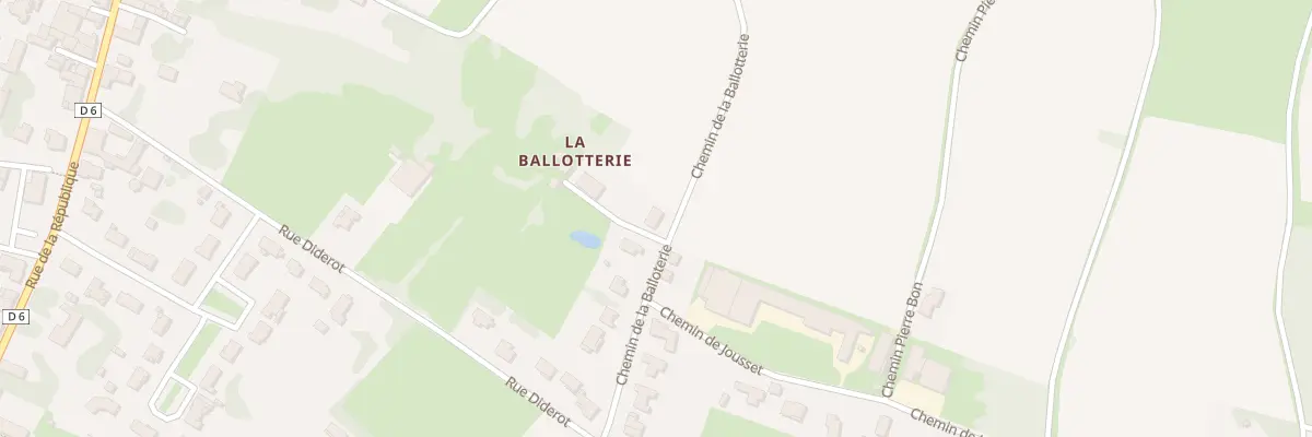 Plan du 9 Chem de la Ballotterie à Thénac