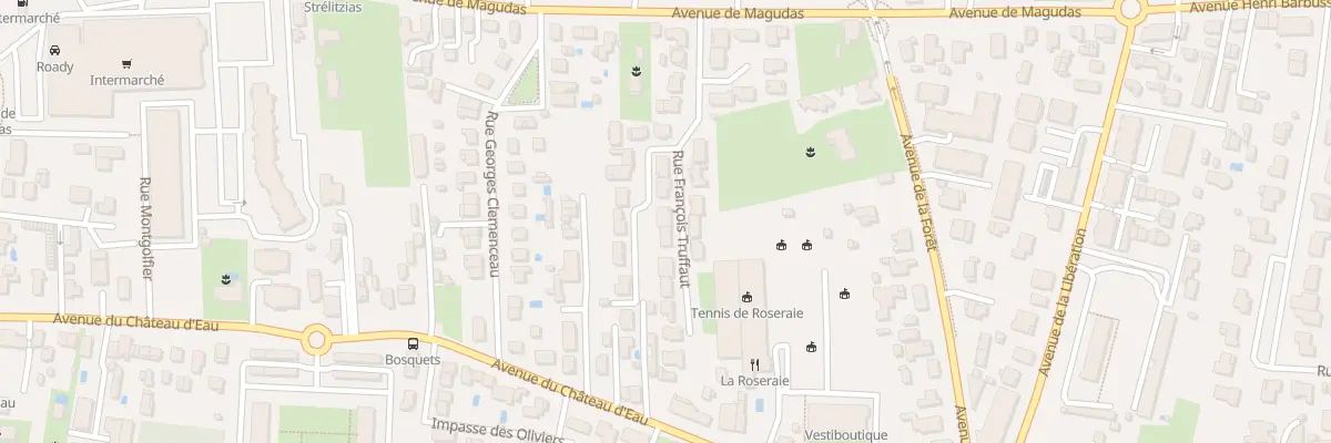 Plan du 15 Rue François Truffaut à Mérignac