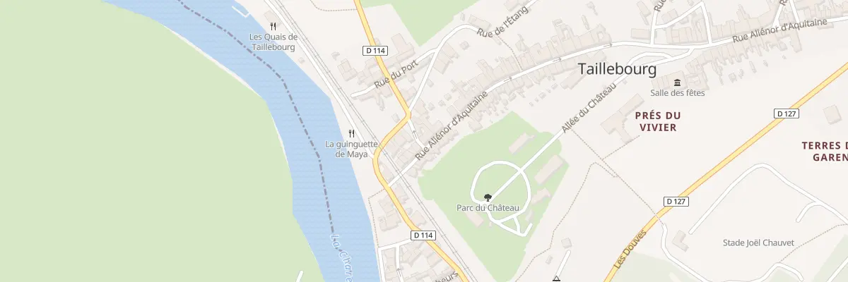 Plan du 11 Rue Alienor d’Aquitaine à Taillebourg