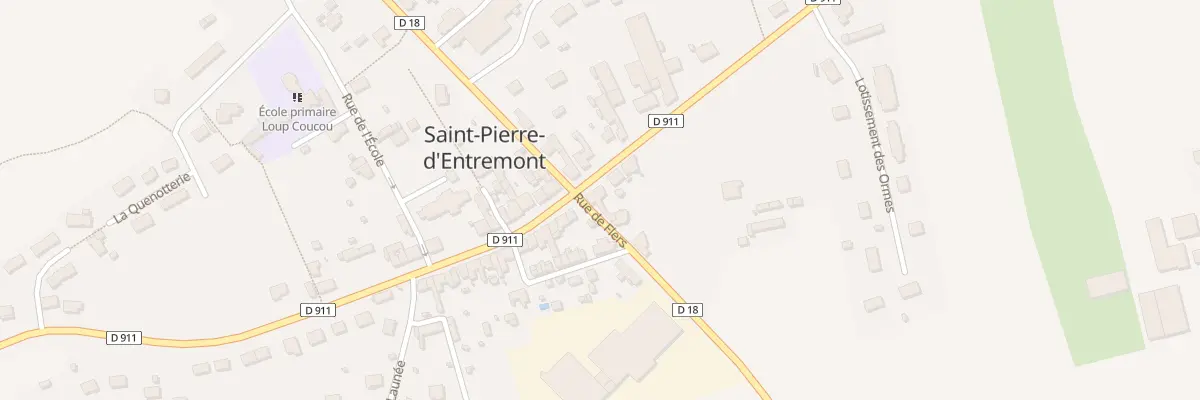 Plan du 1 Rue de Condé à Saint-Pierre-d’Entremont