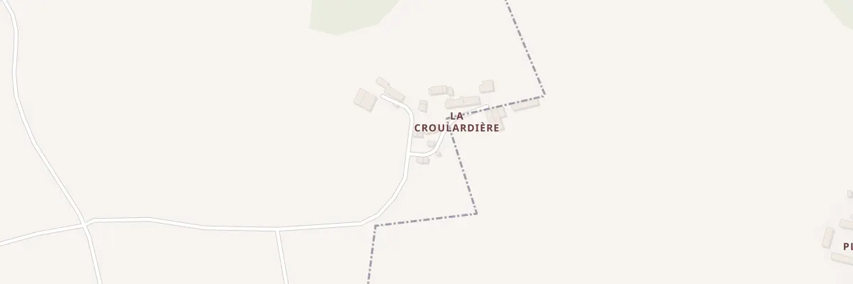 Plan du 2 La Croulardiere au Pas
