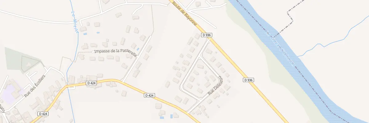Plan du 16 Rue Delestou à Moumour