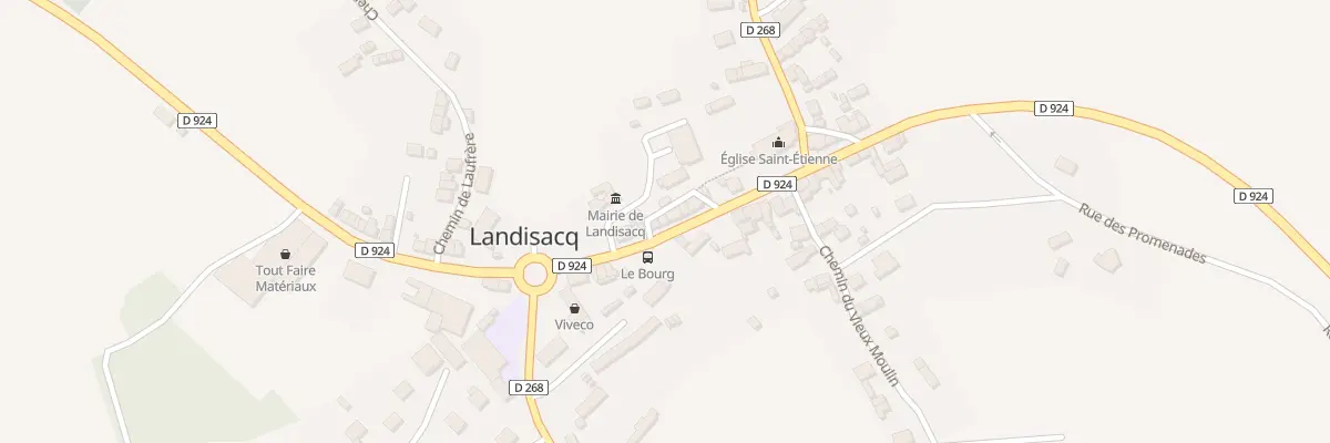 Plan du 24 Rue Principale à Landisacq