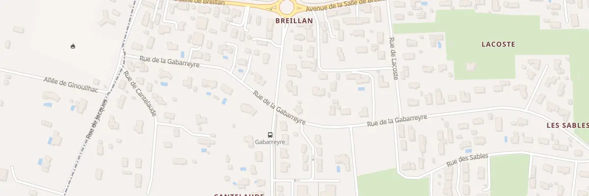 Plan du 33 Rue du Cardinal Lecot à Blanquefort