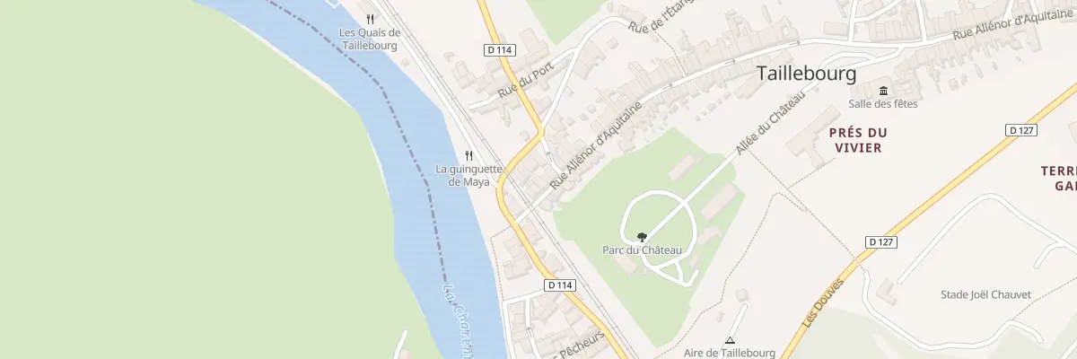 Plan du 5 Rue Alienor d’Aquitaine à Taillebourg