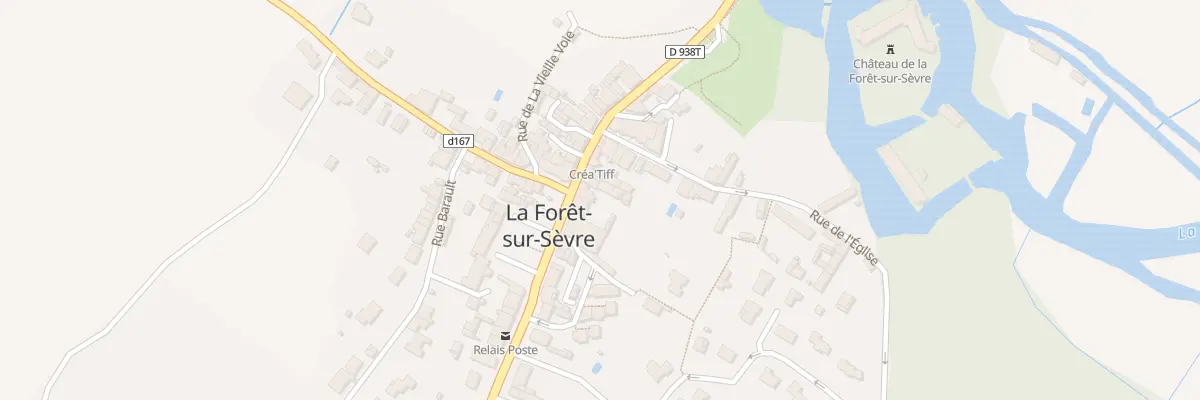 Plan du 25 Rue Mal de Lattre de Tassigny à La Forêt-sur-Sèvre