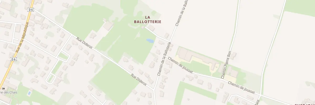 Plan du 5 Che de la Ballotterie à Thénac