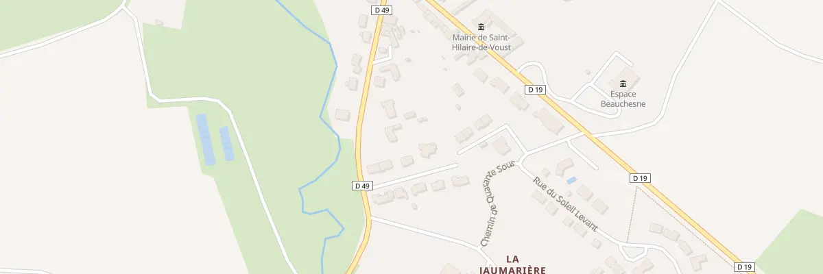 Plan du 15 Rue du relais à Saint-Hilaire-de-Voust