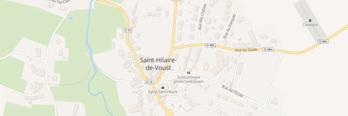 Plan du 4 Rue du mesnil à Saint-Hilaire-de-Voust