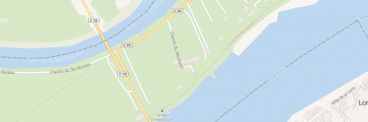 Plan du 3 Che du Merdreau à Béhuard