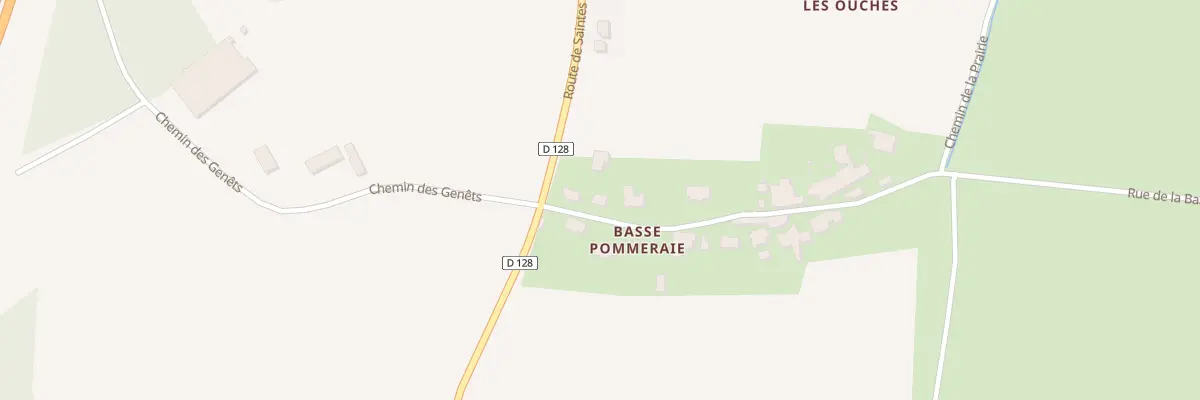 Plan du 3 Rue de la Basse Pommeraie à Port-d’Envaux