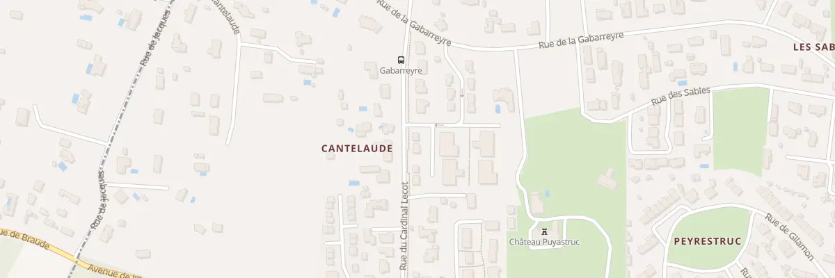 Plan du 19 Rue du Cardinal Lecot à Blanquefort