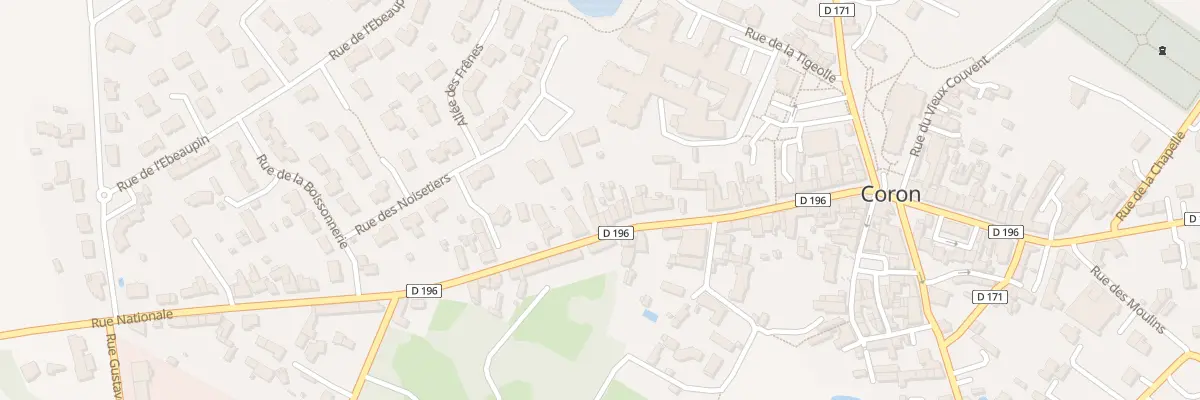 Plan du 40 Rue Nationale à Coron