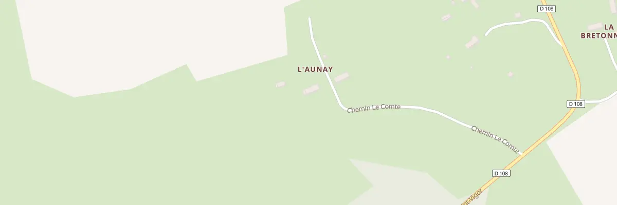 Plan du 1 Che Le Comte - Vassy à Valdallière