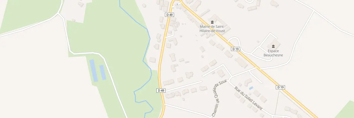 Plan du 13 Rue du relais à Saint-Hilaire-de-Voust