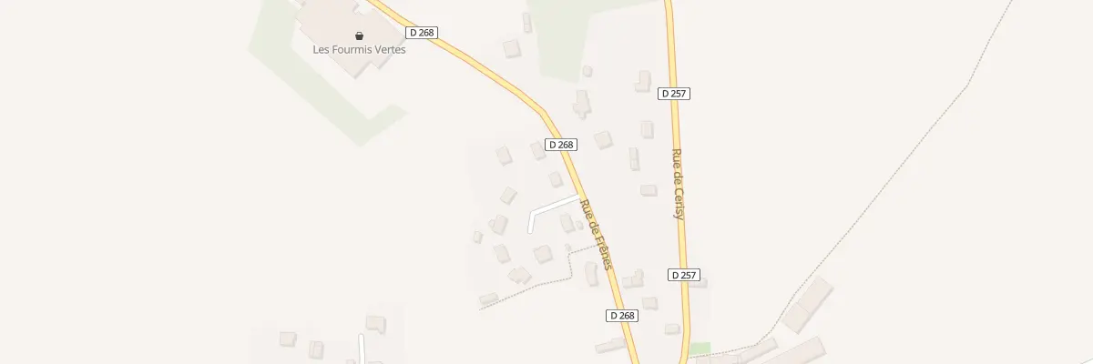Plan du 2 Lot du Champ Blanc à Landisacq