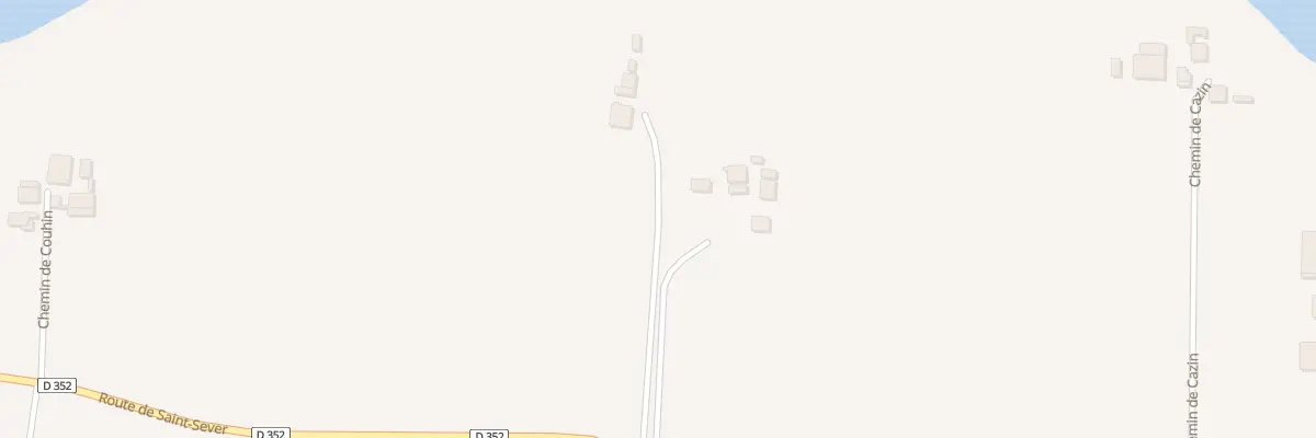 Plan du 2689 Rte de Saint-Sever à Toulouzette