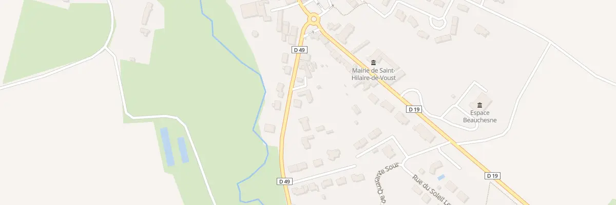 Plan du 9 Rue du relais à Saint-Hilaire-de-Voust