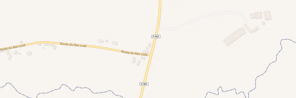 Plan du 12 Rte du Bas Losé à Domfront en Poiraie
