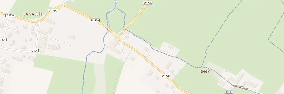 Plan du 8 Rte de Sermentot à Villy-Bocage