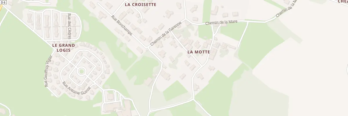 Plan du 7 Che de la Garenne à Thénac