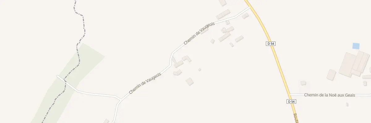Plan du 9 Che de Vaugeois à Saint-Bômer-les-Forges