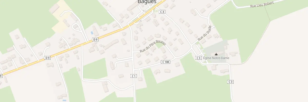 Plan du 6 Rue du Pere Boussot à Hottot-les-Bagues