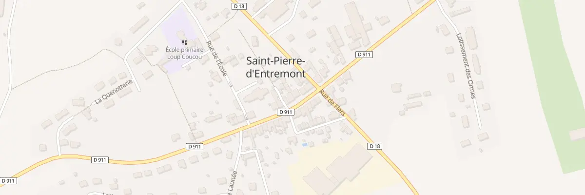 Plan du 11 Rue de Tinchebray à Saint-Pierre-d’Entremont