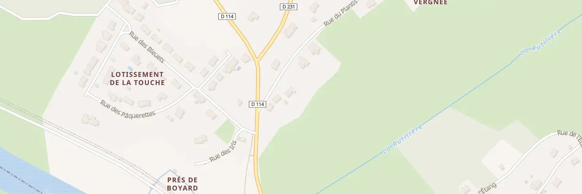 Plan du 4 Rue du Plantis à Taillebourg