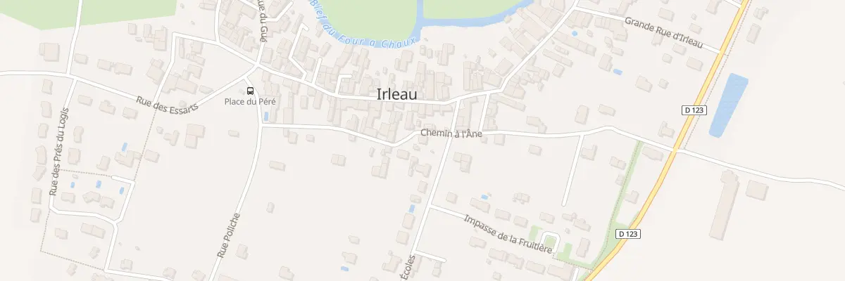 Plan du 24 Che à l’Ane au Vanneau-Irleau