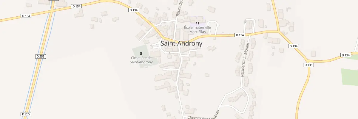 Plan du 7 Rte du Ménodat à Saint-Androny