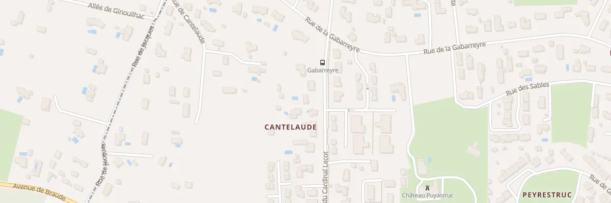 Plan du 18 Rue du Cardinal Lecot à Blanquefort