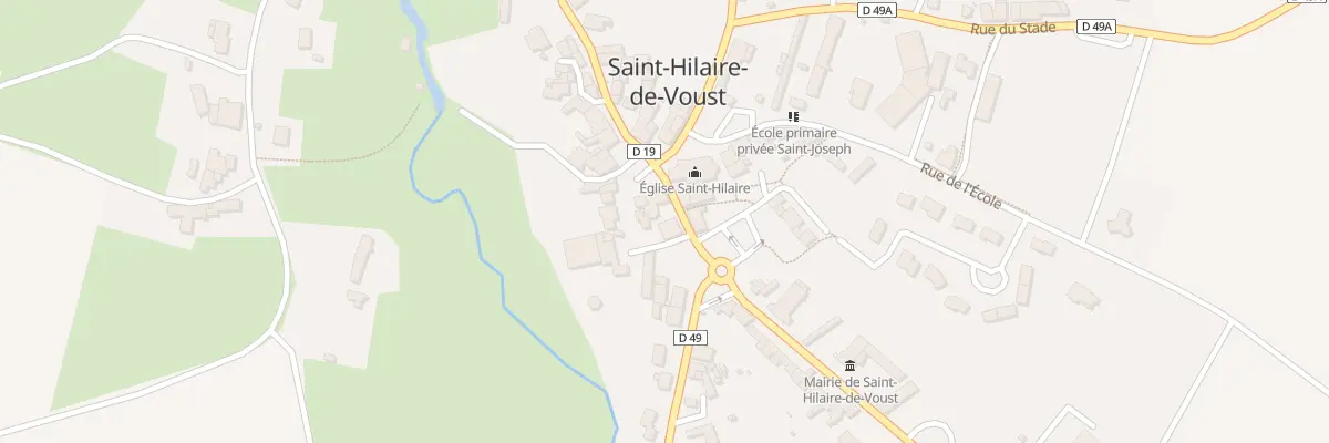 Plan du 4 Rue de la mairie à Saint-Hilaire-de-Voust