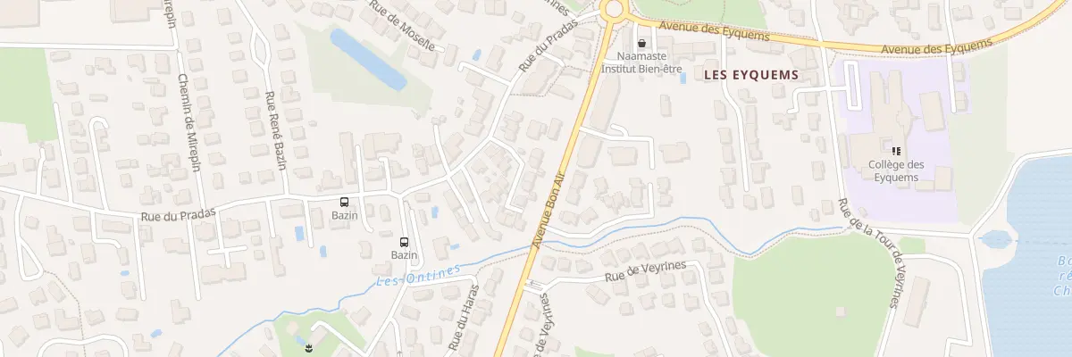 Plan du 10 Rue du Hameau des Eyquems à Mérignac