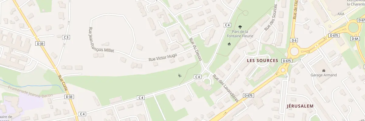Plan du 3 Rue Victor Hugo à Villers-Bocage