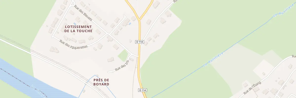 Plan du 2 Rue du Plantis à Taillebourg
