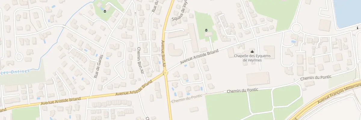Plan du 325 Av Aristide Briand à Mérignac