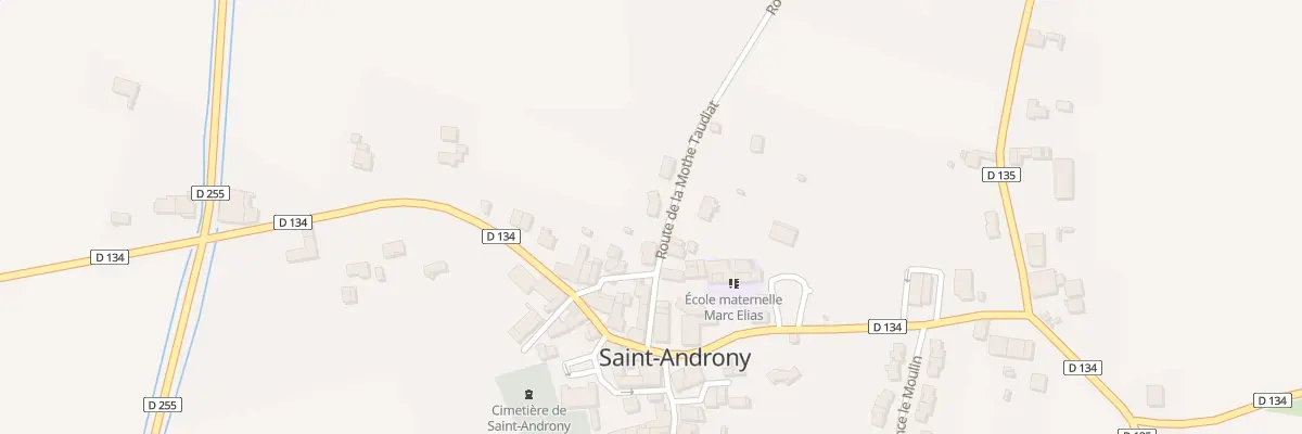Plan du 10 Rte de la Mothe Taudiat à Saint-Androny