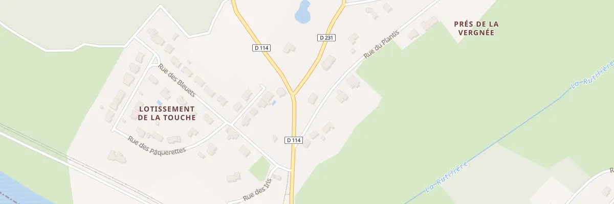 Plan du 1 Rue du Plantis à Taillebourg