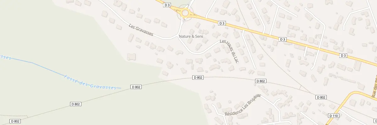 Plan du 22 Lot les Hauts du Lac à Hostens
