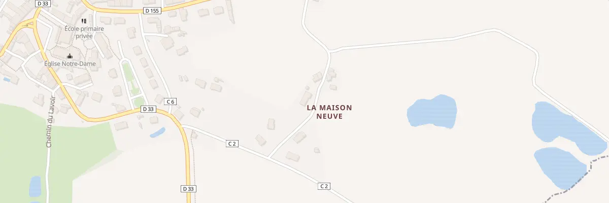 Plan du 7 Rue de Maison Neuve au Pin