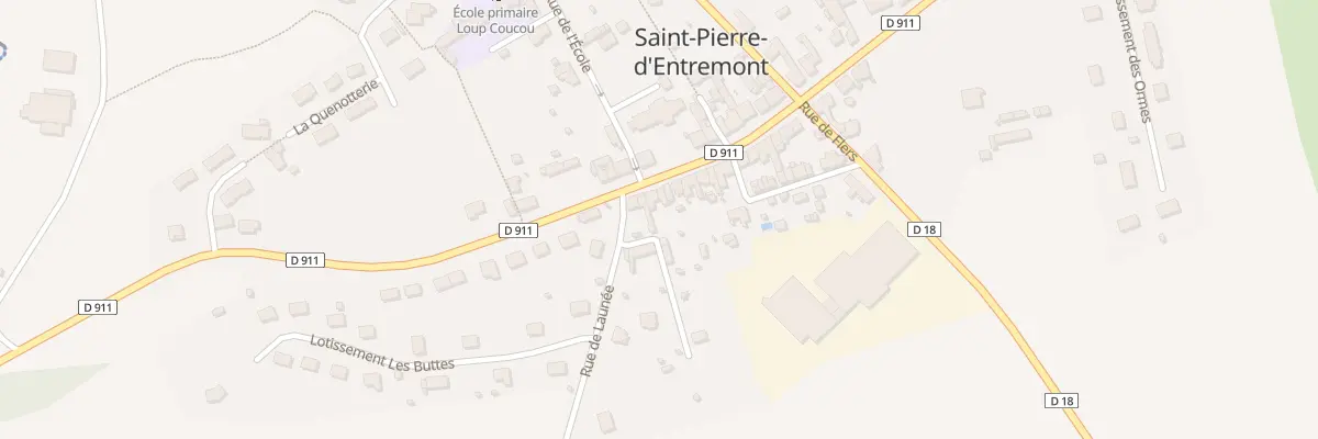 Plan du 30 Rue de Tinchebray à Saint-Pierre-d’Entremont