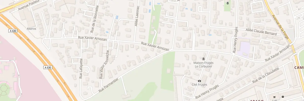 Plan du 45 Rue Xavier Arnozan à Pessac