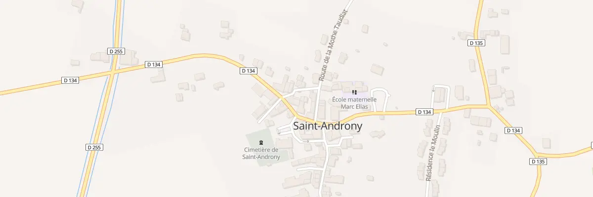 Plan du 3 Rte des Merlots à Saint-Androny