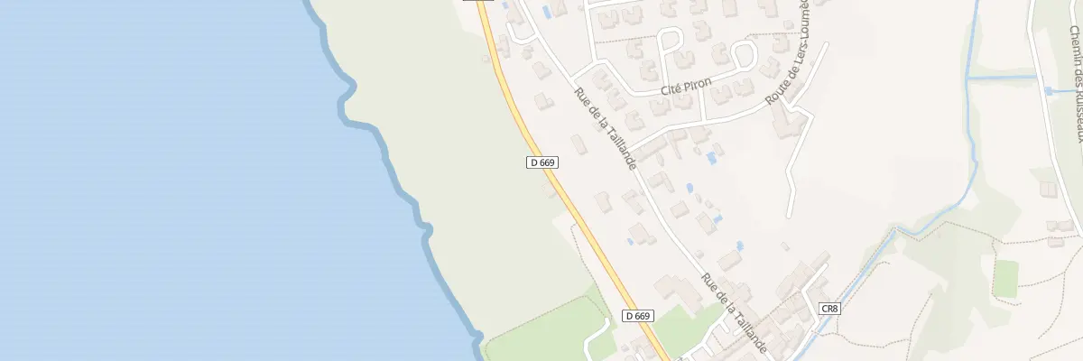 Plan du 2 Rte de l’Estuaire à Plassac