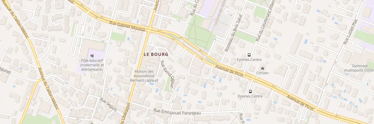 Plan du 8 Av de Picot à Eysines