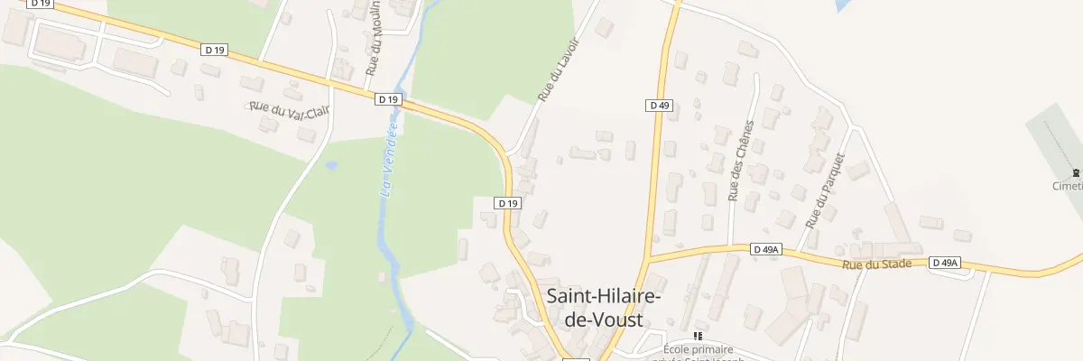 Plan du 26 Rue de la vendée à Saint-Hilaire-de-Voust