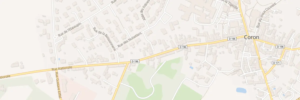 Plan du 56 Rue Nationale à Coron