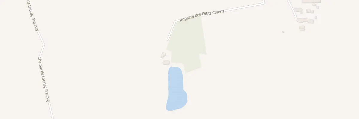 Plan du 1 Imp des Petits Chiens à Ceaucé